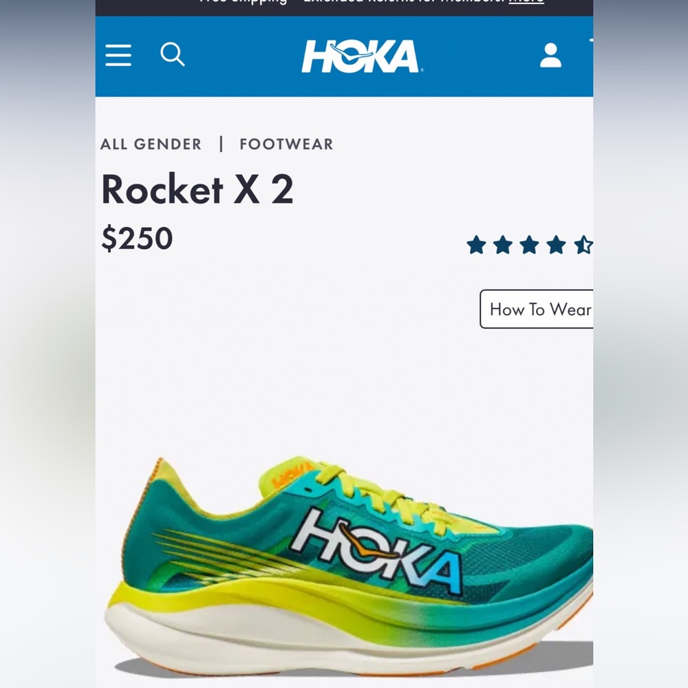 HOKA U Rocket X 2